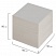 превью Блок для записей STAFF, непроклеенный, куб 9×9×9 см, белизна 70-80%