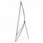 Стенд мобильный для баннера «X-banner А1», размер рекламного поля 700×1800 мм, углепластик