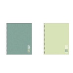 Тетрадь А5, 80 л., HATBER, гребень, линия, Soft-touch ламинация, «Special Spring» (микс в спайке), 090171