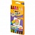 превью Восковые карандаши BIC «Kids», 12 цветов, на масляной основе, шестигранные, картонная упаковка с европодвесом