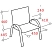 превью Стул офисный Easy Chair Честер бежевый (искусственная кожа, металл)