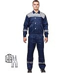 Костюм рабочий летний муж. Л20-КПК син/сер (р.60-62) 194-200 (Арсенал-СП)