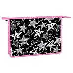 Папка для тетрадей 1 отделение, А4 Berlingo «Glossy stars», 340×245×40мм, пластик, на молнии
