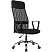 превью Кресло для руководителя Easy Chair 510 TW чёрное (ткань/сетка/экокожа, металл)