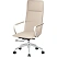 превью Кресло для руководителя Easy Chair 593 TPU бежевое (экокожа, алюминий)