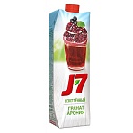 Нектар J-7 Гранат, Черноплодная рябина осветленный, 0.97л