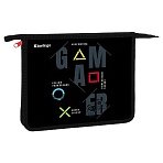 Папка для тетрадей 1 отделение, А5 Berlingo «Game on», 240×205×40мм, пластик, на молнии