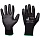 Перчатки рабочие с защитой от порезов JetaSafety трикотажные серые (13 класс, 4 нити, размер 10, XL)