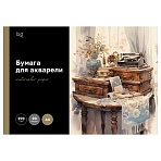 Папка для акварели 20л. А3, BG «Антикварный комод», 270г/м2
