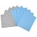 превью Салфетки губчатые для уборки кухни 15×18 см, ЦЕЛЛЮЛОЗНЫЕ, КОМПЛЕКТ 10 шт., 5 серых / 5 голубых, LAIMA