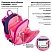 превью Ранец BRAUBERG PREMIUM, 2 отделения, с брелоком, «Cute fox», LED-ЛАМПОЧКИ, 38×29х16 см
