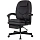 Кресло для руководителя Комус Мебель (Easy Chair) 572 чёрное (экокожа, металл хромированный)