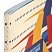 превью Тетрадь-словарь для записи иностранных слов, А5, 60 л., КОЖЗАМ, сшивка, клетка, «Travel», BRAUBERG