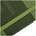 превью Записная книжка А5 96л. ЛАЙТ, кожзам, Greenwich Line «Classic. Green», с резинкой, блок без линовки