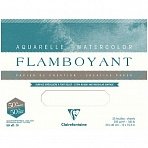Бумага для акварели 20л. 310×410мм Clairefontaine «Flamboyant», 300 г/м2, экстра-торшон, склейка
