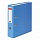 Папка-регистратор BRAUBERG с покрытием из ПВХ, 80 мм, с уголком, голубая (удвоенный срок службы)