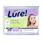 Палочки ватные Lure 200 штук в упаковке