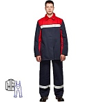 Костюм сварщика Арсенал 100% х/б 450г/м2 (модель КС05) (р.64-66)170-176