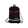 Мешок для обуви 1 отделение Berlingo «Basic pink», 360×460мм, светоотражающая лента, карман на молнии