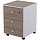 Тумба выкатная Easy Standard LT 16/16 (т. дуб шамони/серый, 400×420x563 мм)