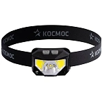 Фонарь налобный КОСМОС (KOC851Lit) аккумуляторный