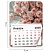 превью Календарь отрывной на магните на 2026 г., BRAUBERG, 130×180 мм, склейка, «Букет»