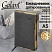 превью Ежедневник датированный 2027, А5, 148×218 мм, GALANT «Infinity Gold», под кожу, серый