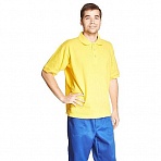 Рубашка Поло (190 г), короткий рукав, желтый (XL)