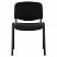 превью Стул для персонала и посетителей «ISO», черный каркас, ткань черная
