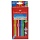 Карандаши цветные пастельные FABER-CASTELL «Pitt», 24 цвета, светоустойчивые, толщина грифеля 4.3 мм, металлическая коробка