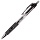 Ручка гелевая BRAUBERG «Jet», корпус прозрачный, толщина письма 0.5 мм, черная