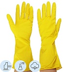 Перчатки MitRa Professional КЩС желтые, р. S