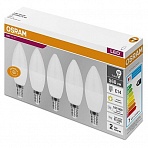 Лампа светодиодная Osram 7 Вт E14 свеча 3000 К теплый белый свет (5 штук в упаковке)