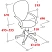 превью Кресло для руководителя Комус Мебель (Easy Chair) 695 LT чёрное (экокожа, пластик)