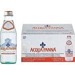 Вода минеральная Acqua Panna, негаз. стекло, 0.25 л