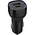 превью Зарядное устройство автомобильное PERO AC05 USB-A QC3.0/USB-C PD/38W/черное