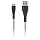 Кабель Smartbuy iK-12RG, USB2.0 (A) - microUSB (B), резиновая оплетка, 2A output,1м, черный