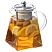 превью Чайник заварочный AROMA, объем 1 л, из боросиликатного стекла,105039