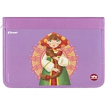 Папка для тетрадей Комус Три Богатыря Любава, А4с рез, ткн,340×235х30, ПТ-Р4