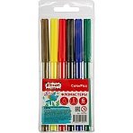 Фломастеры №1 School ColorPics набор 6 цв., вентилир., смыв., блист. упак