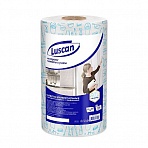 Салфетка хозяйственная Luscan нетканое полотно с рисунком 25×30см 45 г/м2 100 л/рул
