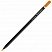 превью Карандаши цветные чёрное дерево BRAUBERG BLACK WOOD, 24 цвета, трехгранный корпус, грифель мягкий 3 мм
