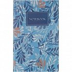 Бизнес-тетрадь Attache Economy Garden А5 80 листов синяя в клетку на сшивке (125×200 мм)