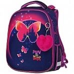 Ранец Berlingo Expert Max «Magic butterfly» 37×28×16см, 2 отделения, анатомическая спинка, дождевик в комплекте