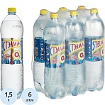 Вода питьевая Стэлмас О2 Кислород негаз 1.5л. ПЭТ