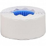 Этикет-лента OfficeSpace, 26×12мм, волна, белая 800 этикеток