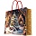 Пакет бумажный крафт 26×33x10см арт.93577FE НГ