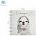 превью Скетчбук 60л. 150×150 на гребне MESHU «Puppy», 120 г/м2