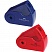 превью Точилка пластиковая Faber-Castell «Sleeve Mini», 1 отверстие, контейнер, красная/синяя