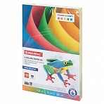 Бумага цветная BRAUBERGА480 г/м2100 л. (5 цветов х 20 л. )медиумдля офисной техники112462